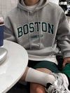 RT No. 12315 BOSTON LETTERED HOODIE