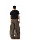 RT No. 18713 RECONSTRUCTED SCIMITAR CARGO PANTS