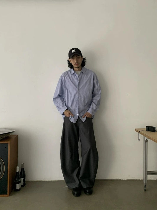 RT No. 18825 CASUAL SCIMITAR STRAIGHT PANTS