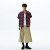 RT No. 42002 PLAID SHORT SLEEVE SHIRT
