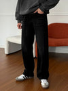 RT No. 19521 WASHED DENIM STRAIGHT JEANS
