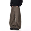 RT No. 12537 BROWN SCIMITAR CONSTRUCTED JEANS