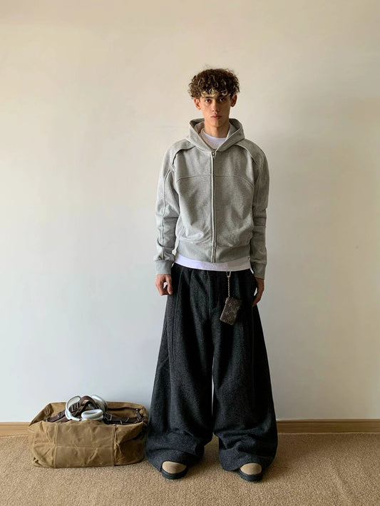 RT No. 18010 RECONSTRUCTED ZIP HOODIE