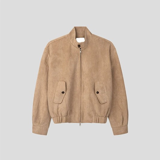 RT No. 32080 SUEDE BIKER ZIP JK