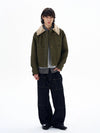 RT No. 29000 GREEN FLEECE COLLAR JK