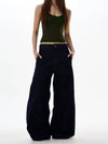 RT No. 18051 BLUE STRAIGHT DENIM PANTS