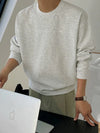 RT No. 29055 WAFFLE KNIT CREWNECK SWEATER