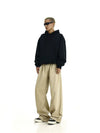 RT No. 12263 CASUAL WIDE STRAIGHT PANTS