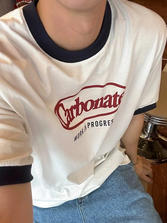 RT No. 18609 CONTRAST LETTER TEE