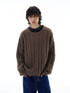 RT No. 25030 TWIST KNIT SWEATER