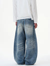 RT No. 32817 WASHED SCIMITAR DENIM JEANS