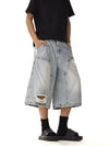 RT No. 18118 DISTRESSED WORKWEAR SHORTS