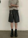 RT No. 19722 PLEATED SILHOUETTE CASUAL SHORTS