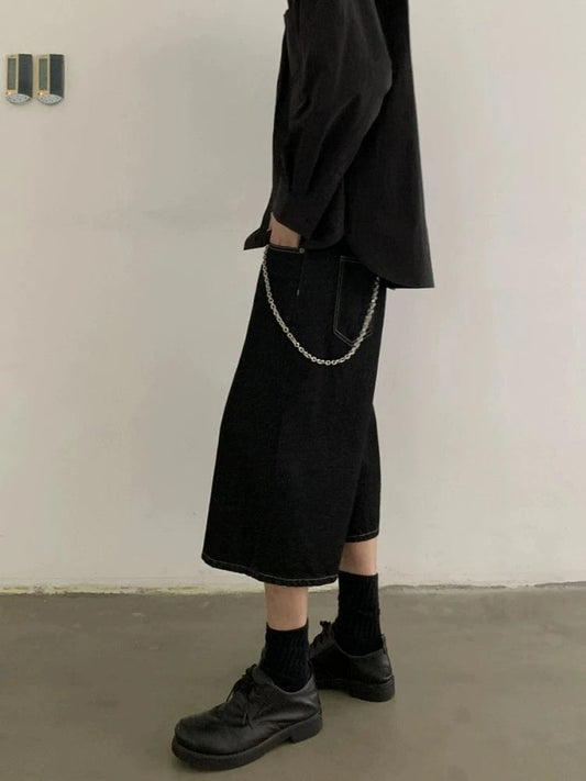 RT No. 18844 LONG DENIM SHORTS