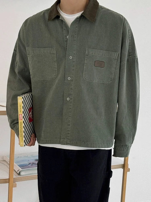 RT No. 29066 CONTRAST COLLAR CARGO JK