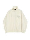 RT No. 18520 CREAM TENNIS ZIP WINDBREAKER JK