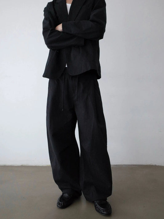 RT No. 29135 PLEATED SCIMITAR BAGGY PANTS