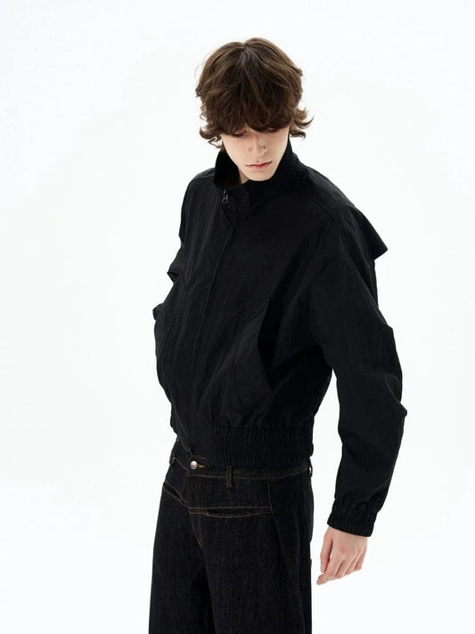 RT No. 18198 STAND COLLAR ZIP JK