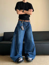 RT No. 18714 NAVY BLUE SCIMITAR JEANS