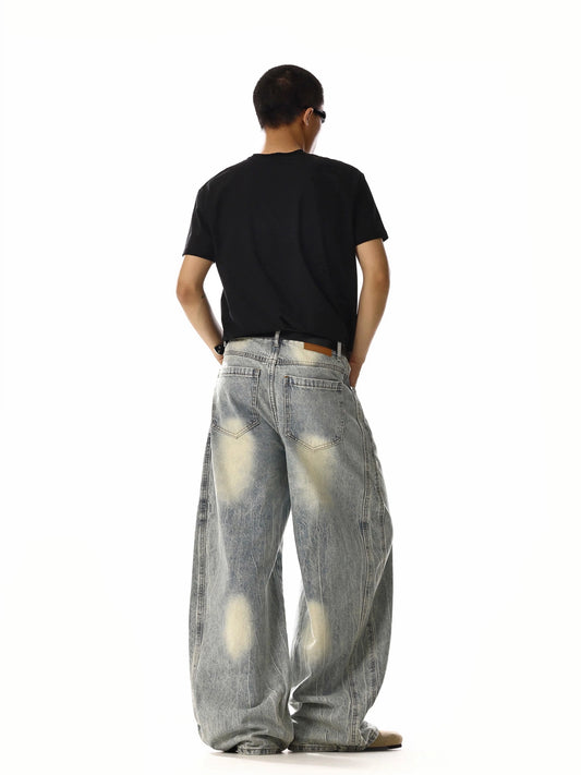RT No. 18213 WASHED LIGHT BLUE DENIM JEANS