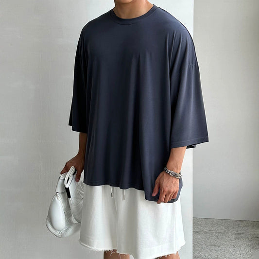 RT No. 11132 OVERSIZE 3/4 SLEEVE SHIRT