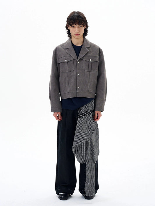 RT No. 29030 V-NECK DENIM WORKWEAR JK
