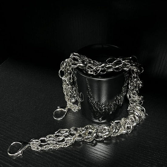 FUKUSU SILVER WALLET CHAIN