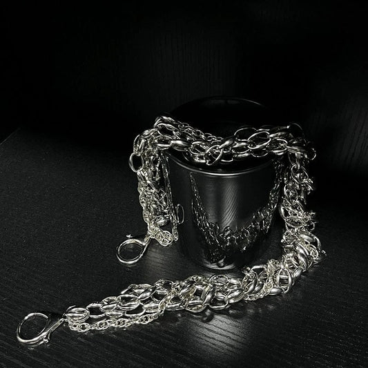 FUKUSU SILVER WALLET CHAIN