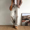 RT No. 25013 LIGHT GRAY WIDE STRAIGHT JEANS