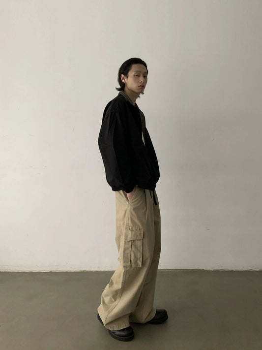 RT No. 29115 SILHOUETTE WIDE STRAIGHT CARGO PANTS