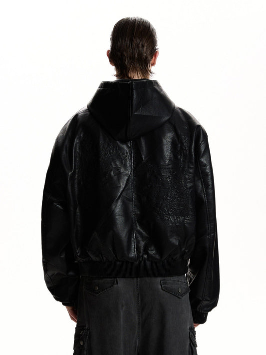 RT No. 59031 JIIN LEATHER ZIPPER JACKET