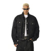 RT No. 28014 BLACK STITCH DENIM JK