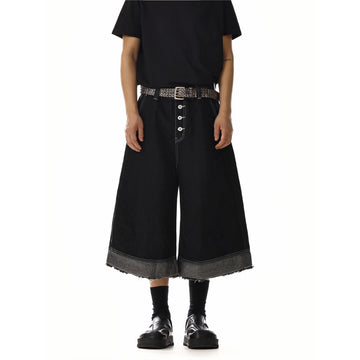 RT No. 18210 BLACK WIDE SHORTS