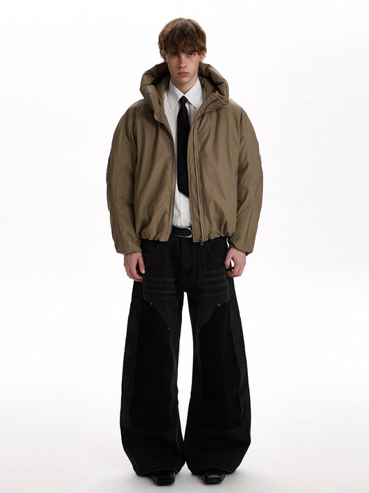 RT No. 59039 SILHOUETTE ZIPPER PUFFER JACKET