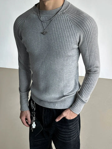 RT No. 50128 KNITWEAR SLIM LONGSLEEVE