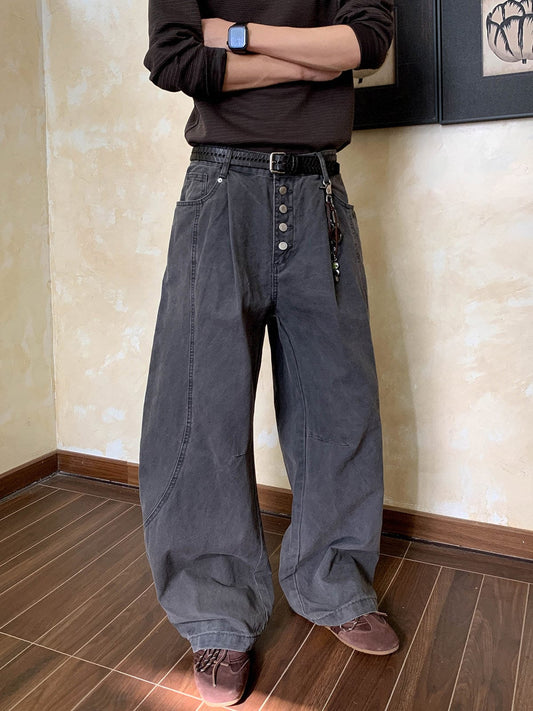 RT No. 58047 RECONSTRUCTED SCIMITAR CARGO PANTS