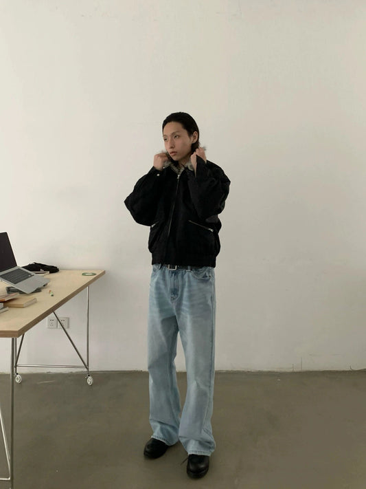 RT No. 19847 ICE BLUE DENIM STRAIGHT JEANS
