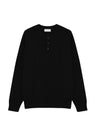 RT No. 18252 KNIT HENRY COLLAR LONGSLEEVE