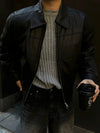 RT No. 32057 BLACK COLLAR LEATHER JK