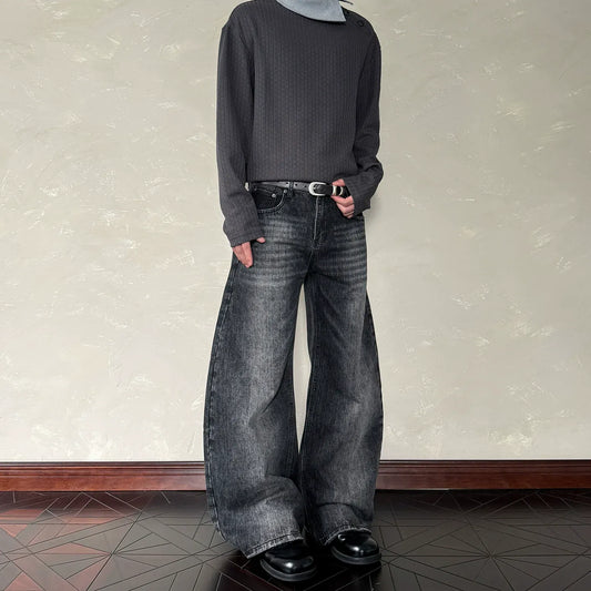 RT No. 40844 WHISKER WASH DENIM BOOTCUT JEANS