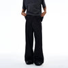 RT No. 19562 PLEATED BLACK FLARE JEANS