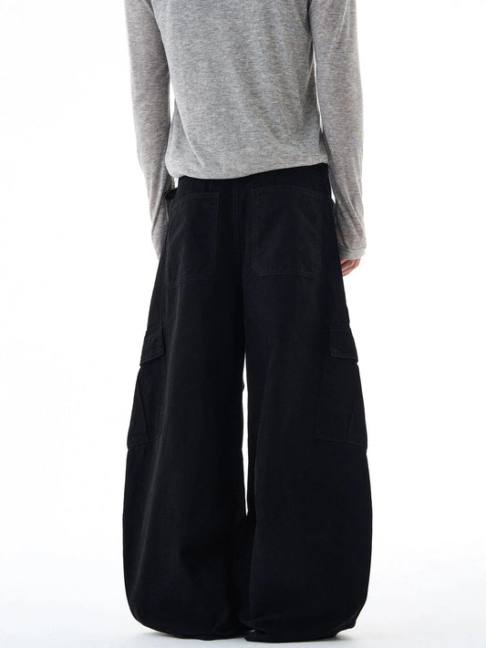RT No. 32822 BAGGY STRAIGHT CARGO PANTS