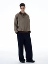 RT No. 20010 COLLAR GRID SWEATER