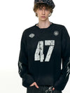 RT No. 50202 47 NUMBERED GRAPHIC LONGSLEEVE