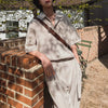RT No. 18111 COLLAR SHIRT & PLEATED STRAIGHT PANTS