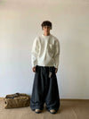 RT No. 18729 KNIT SILHOUETTE PULLOVER SWEATER