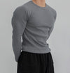 RT No. 12561 VERTICAL KNIT SLIM LONGSLEEVE