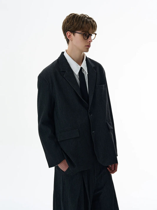 RT No. 45018 SUIT BLAZER & PLEATED PANTS