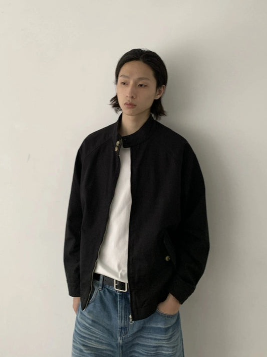 RT No. 29118 YORU STAND COLLAR ZIP JK