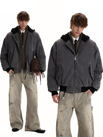 RT No. 58036 JIIN CONTRAST WORKWEAR JACKET